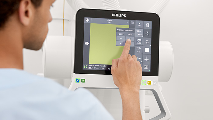 Syst&egrave;me de radiographie, DigitalDiagnost&nbsp;C90, t&ecirc;te de tube Eleva, CombiDiagnost&nbsp;R90