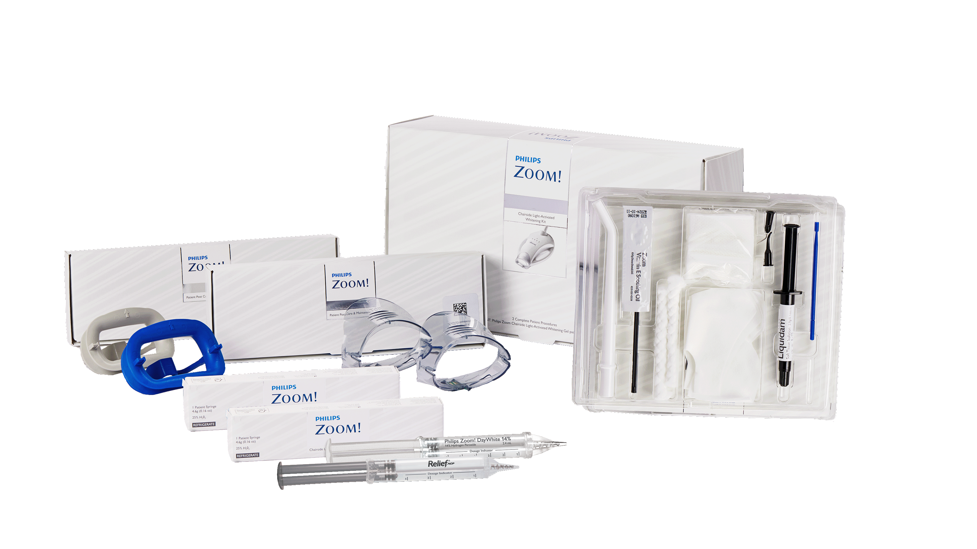 Contenu du kit Philips&nbsp;Zoom! WhiteSpeed